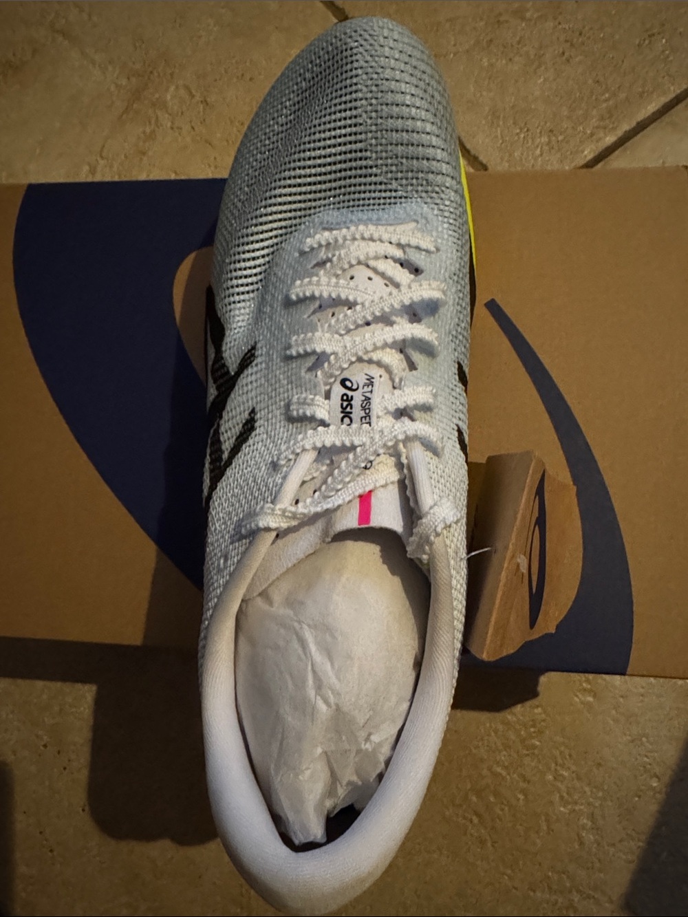 Asics Metaspeed Edge Paris Performance Running Shoe - Picture 2 of 5